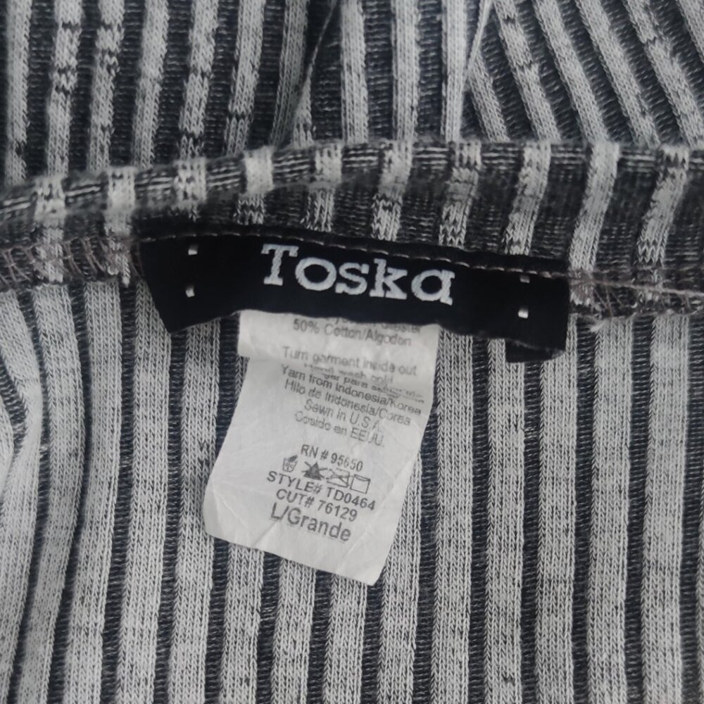 Toska Grey Knit Bodycon Dress - Picture 4 of 5
